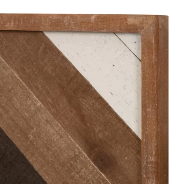 Wall Plaques-Kirkland's Home Multicolor Wood Ballez Wall Plaques, Set Of 3 Brown/Black/White