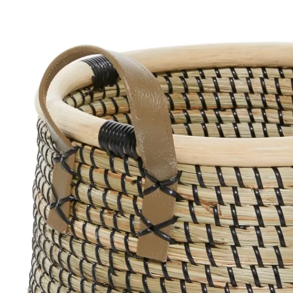 Baskets & Boxes-Kirkland's Home Multicolor Wooden Baskets, Set Of 2 Tan