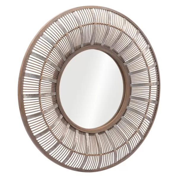 Framed Mirrors-Kirkland's Home Natural Bone Safari Framed Mirror