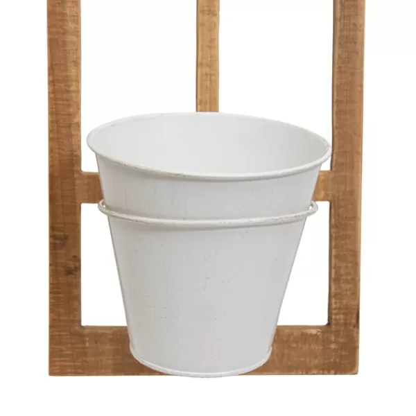 Wall Storage-Kirkland's Home Natural Wood Arch Frame Wall Planter