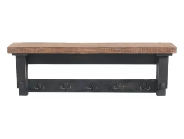 Hooks-Kirkland's Home Natural Wood Sawhorse Coat Rack