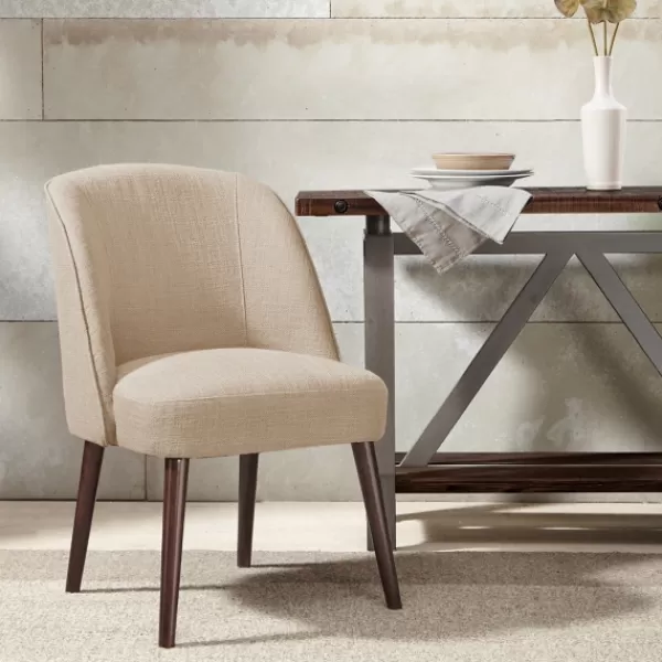 Dining Chairs-Kirkland's Home Natural Wraparound Back Dining Chair Tan