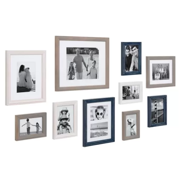 Gallery Wall Frames-Kirkland's Home Navy 10-Pc. Gallery Wall Picture Frame Set