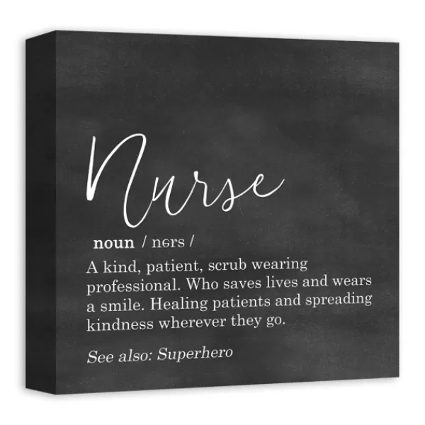 Wall Quotes & Signs-Kirkland's Home Nurse Definition Canvas Art Print Black