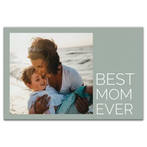 Wall Quotes & Signs-Kirkland's Home Personalized Best Mom Ever Canvas Art Print Green