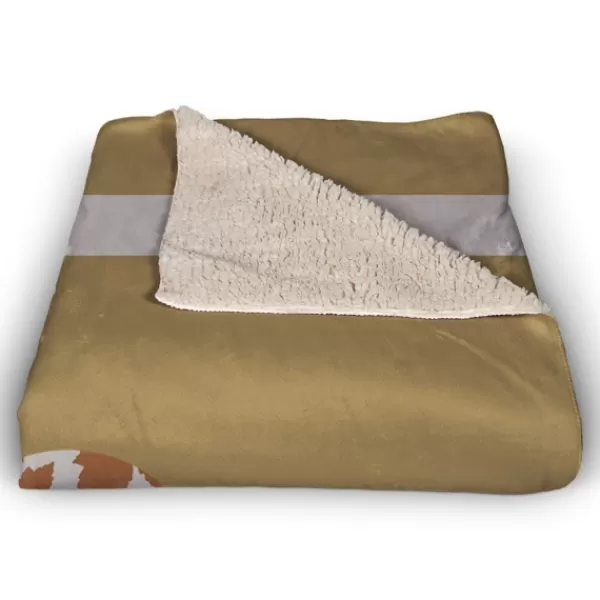 Blankets & Throws-Kirkland's Home Personalized Home With Heart Harvest Throw Blanket Brown/White/Tan