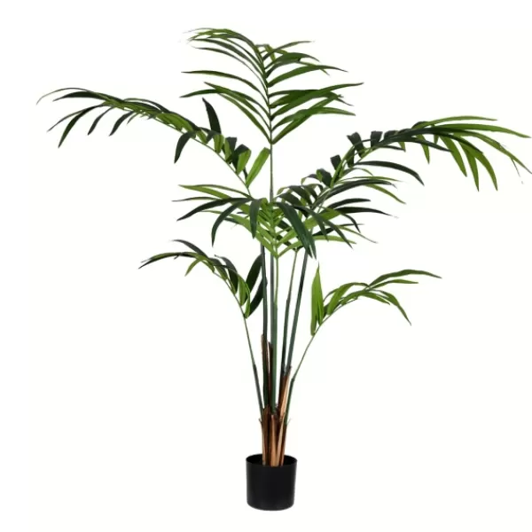 Trees & Topiaries-Kirkland's Home Potted Kentia Palm Tree, 6 Ft.