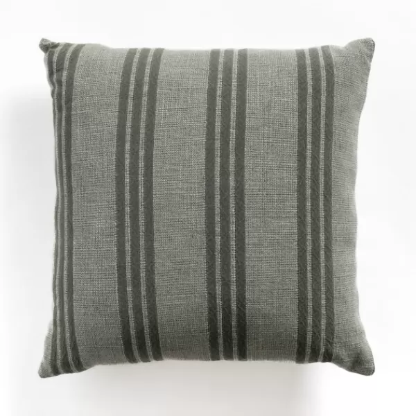 Pillows-Kirkland's Home Providence Stripe Pillow Green