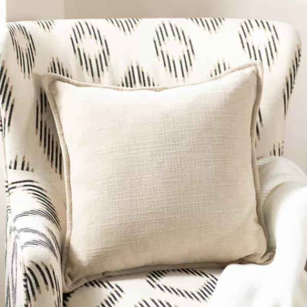 Pillows-Kirkland's Home Sand Chenille Throw Pillow Ivory