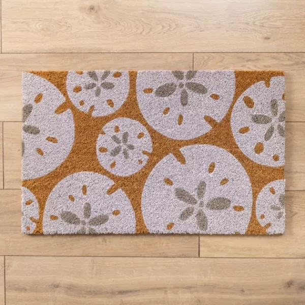 Doormats-Kirkland's Home Sand Dollar Doormat White