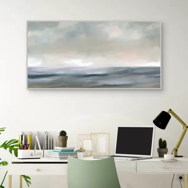 Canvas Art-Kirkland's Home Sea Dreams Framed Canvas Art Print Gray/Blue