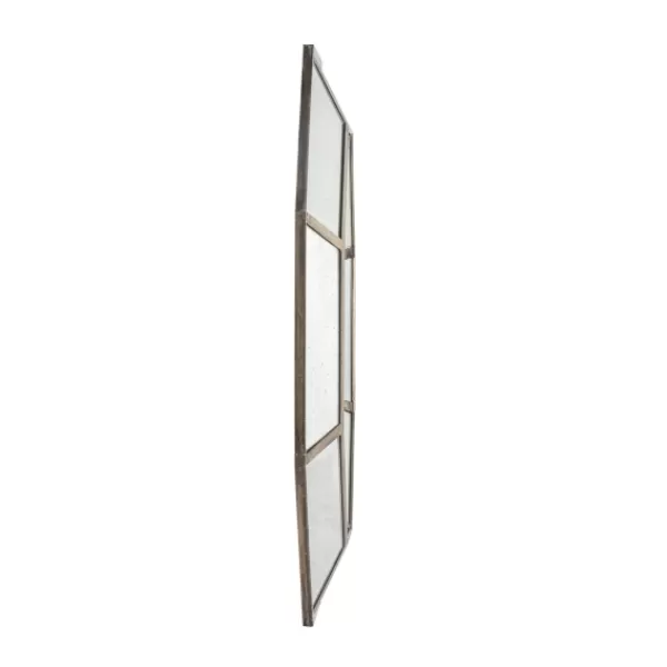Decorative Mirrors-Kirkland's Home Silver Octagonal Frame Mirror