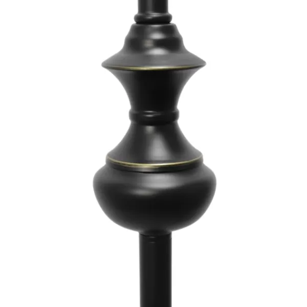 Table Lamps-Kirkland's Home Simple Bronze Metal 3-Pc. Floor And Table Lamp Set Brown