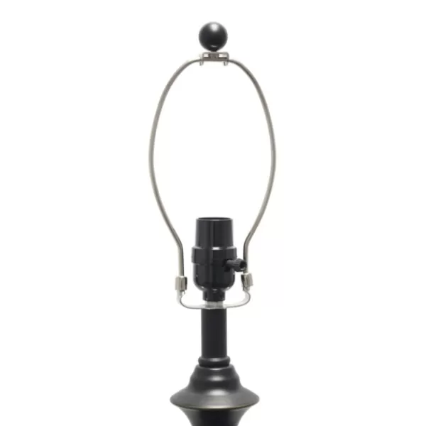 Table Lamps-Kirkland's Home Simple Bronze Metal 3-Pc. Floor And Table Lamp Set Brown