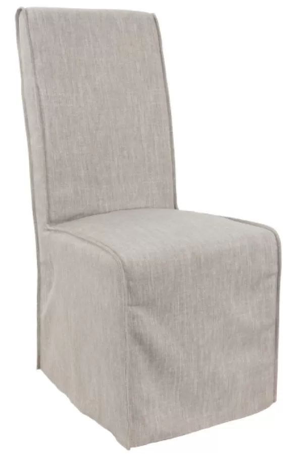 Dining Chairs-Kirkland's Home Slipcover Dining Chair Gray