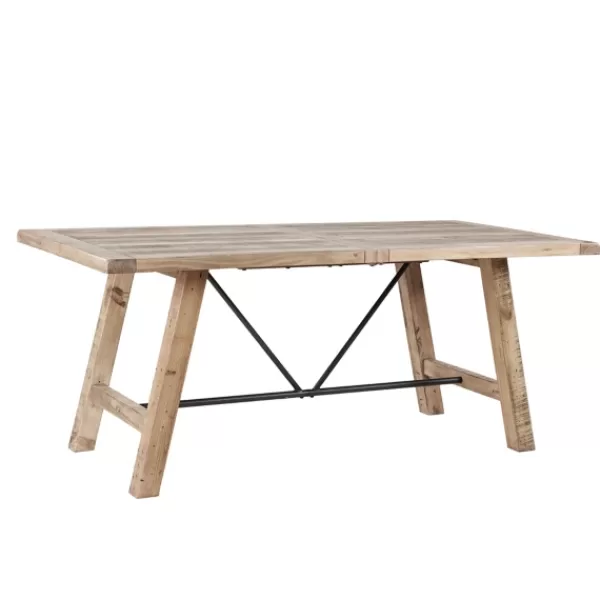 Dining Tables-Kirkland's Home Sonoma Wooden Dining Table Tan