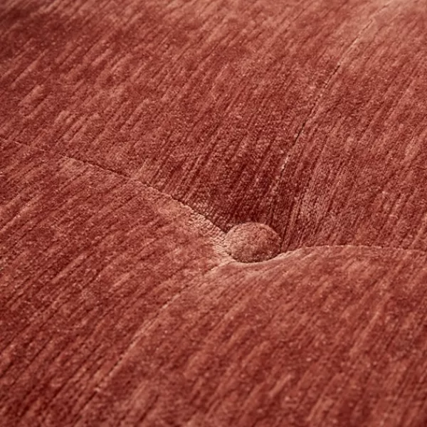 Accent Chairs-Kirkland's Home Spice Button Tufted Angular Vintage Accent Chair Pink
