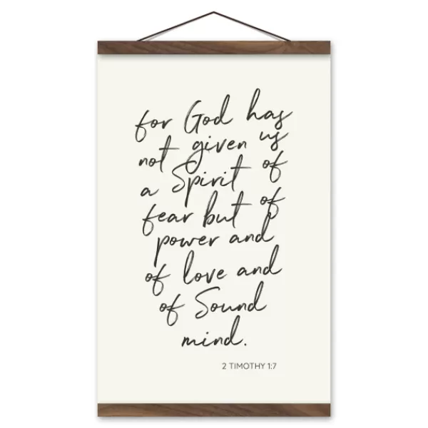 Wall Quotes & Signs-Kirkland's Home Spirit Of Power Wall Hanger Black/White