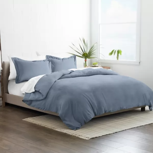 Duvets-Kirkland's Home Stone 3-Pc. King Duvet Cover Set Blue