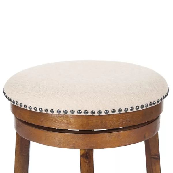 Bar Stools & Counter Height Stools-Kirkland's Home Swivel Counter Stools, Set Of 2 Brown