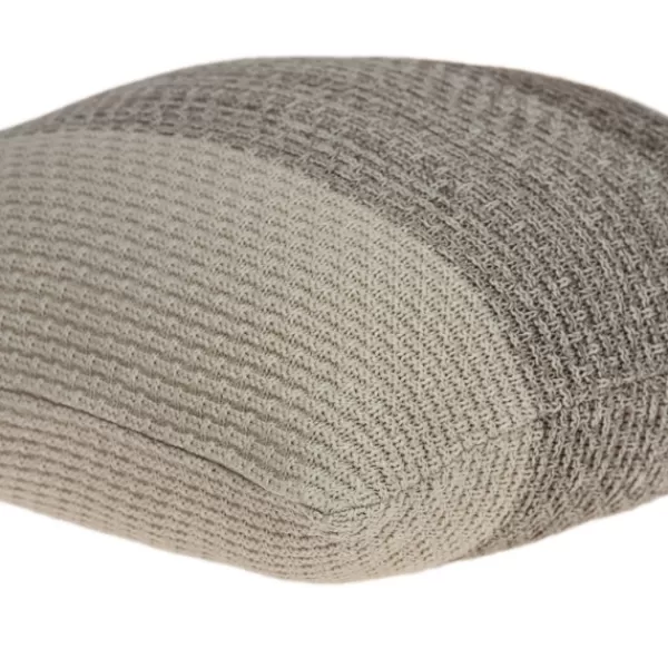 Pillows-Kirkland's Home Tan And Brown Block Striped Pillow Tan/Brown