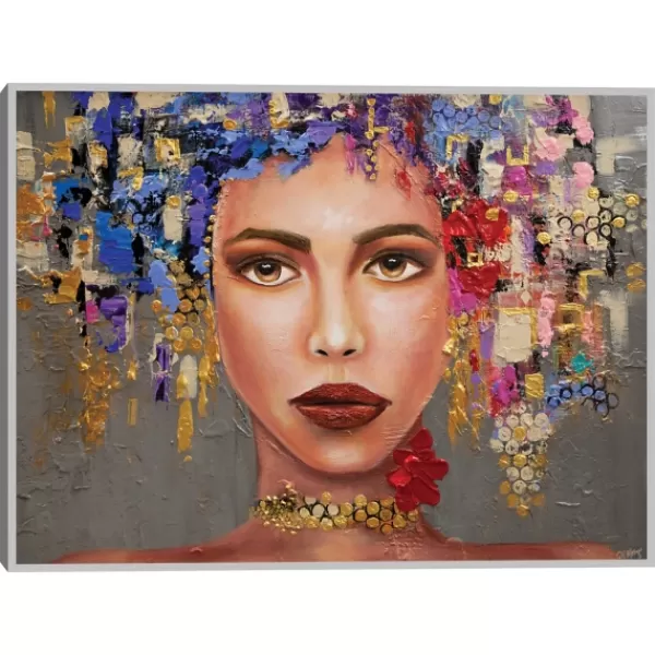 Canvas Art-Kirkland's Home The Invitation Framed Canvas Art Print Multi