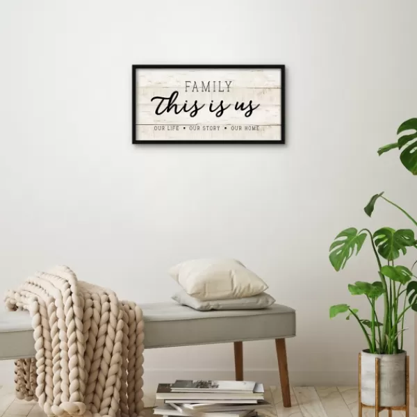 Wall Quotes & Signs-Kirkland's Home This Is Us Wooden Wall Plaque Tan