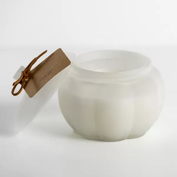 Candles-Kirkland's Home Toasted Marshmallow And Spice Pumpkin Jar Candle White