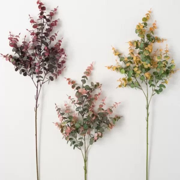 Stems & Bouquets-Kirkland's Home Warm Toned Eucalyptus Stems, Set Of 3 Multi