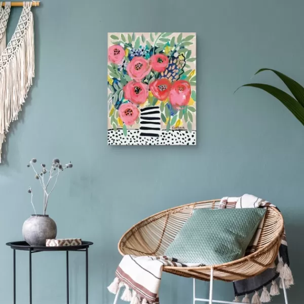 Canvas Art-Kirkland's Home Welcome To The Party Canvas Art Print Pink/Multi