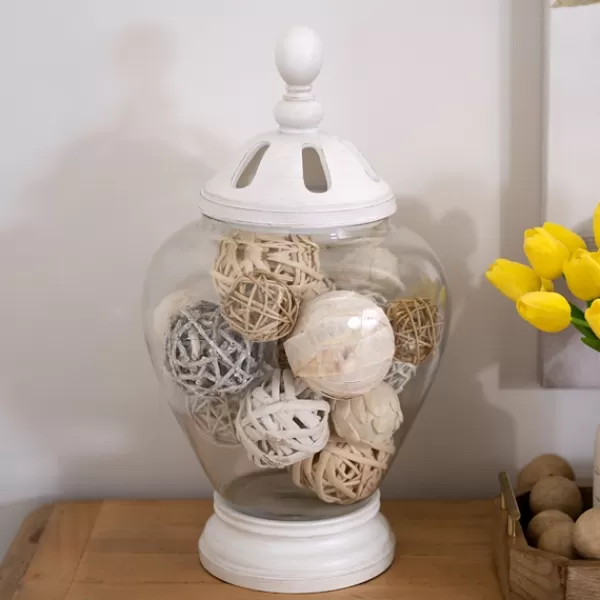 Bowl Filler-Kirkland's Home White Dried Orb Bag