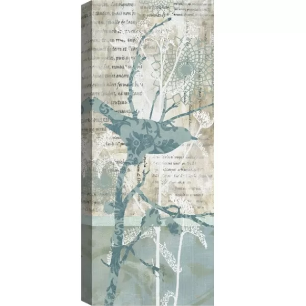 Wall Quotes & Signs-Kirkland's Home Winter Birds I & Ii Canvas Art Prints, Set Of 2 Blue/Green/Tan