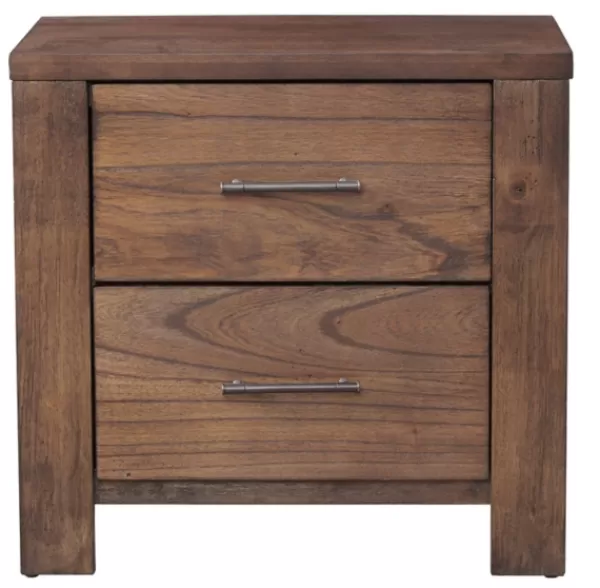 Nightstands-Kirkland's Home Wood Bryan Nightstand Brown